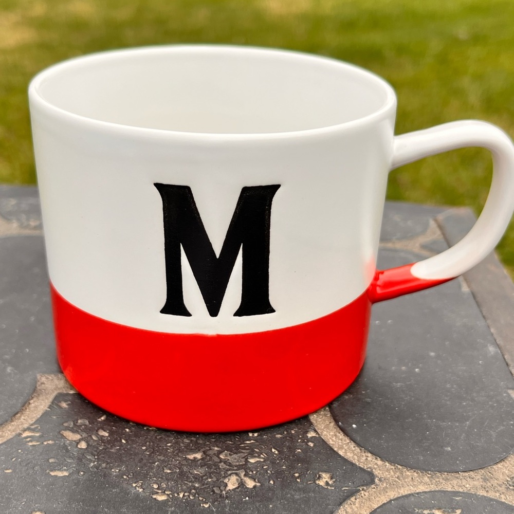 Monogrammed Color Block Mug - Picture 4 of 9